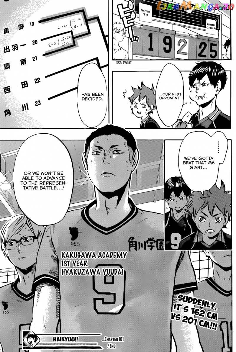 Haikyuu!!, Chapter 101 image 19